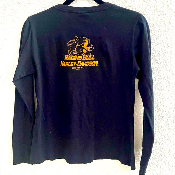 HARLEY DAVIDSON Original Women Medium Long Sleeves, Pit to Pit 18” - Picture 3 of 5